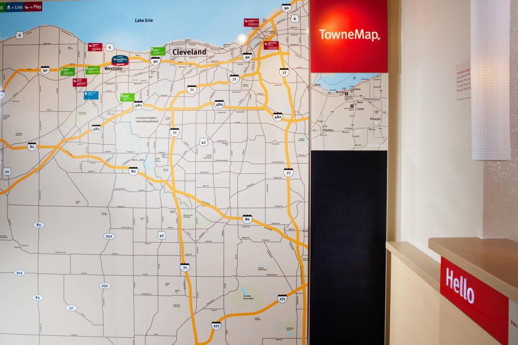 Towneplace Suites By Marriott Cleveland Westlake Bagian luar foto